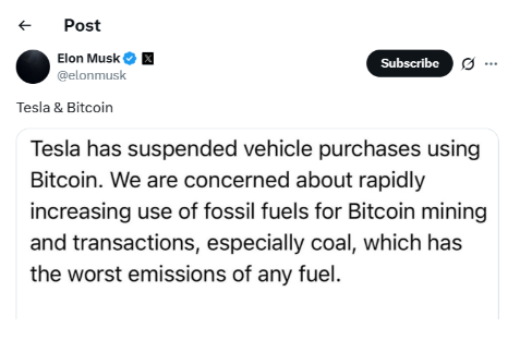 Tesla & Bitcoin